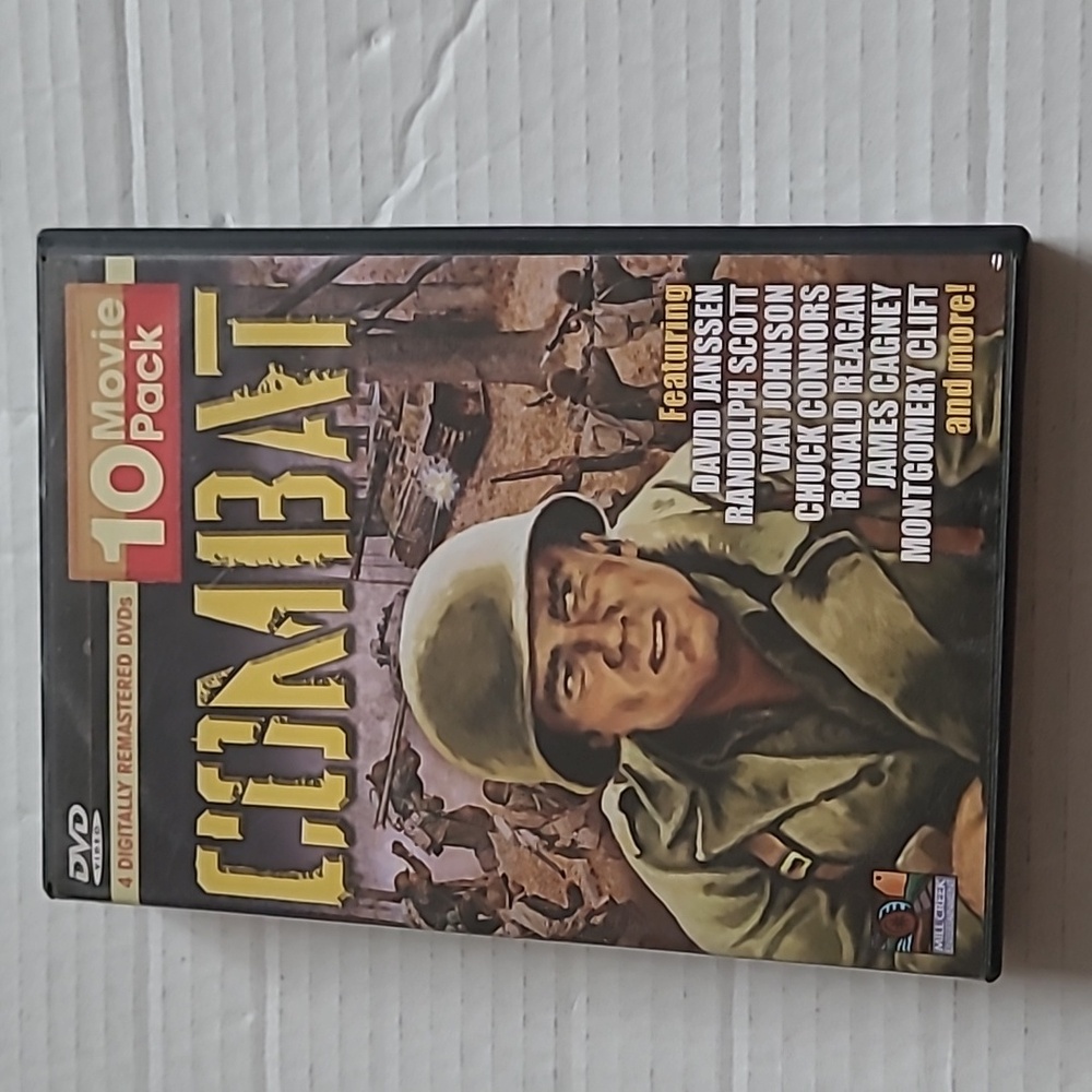 Combat - 10 Movie Pack (DVD, 2005, 4-Disc Set)